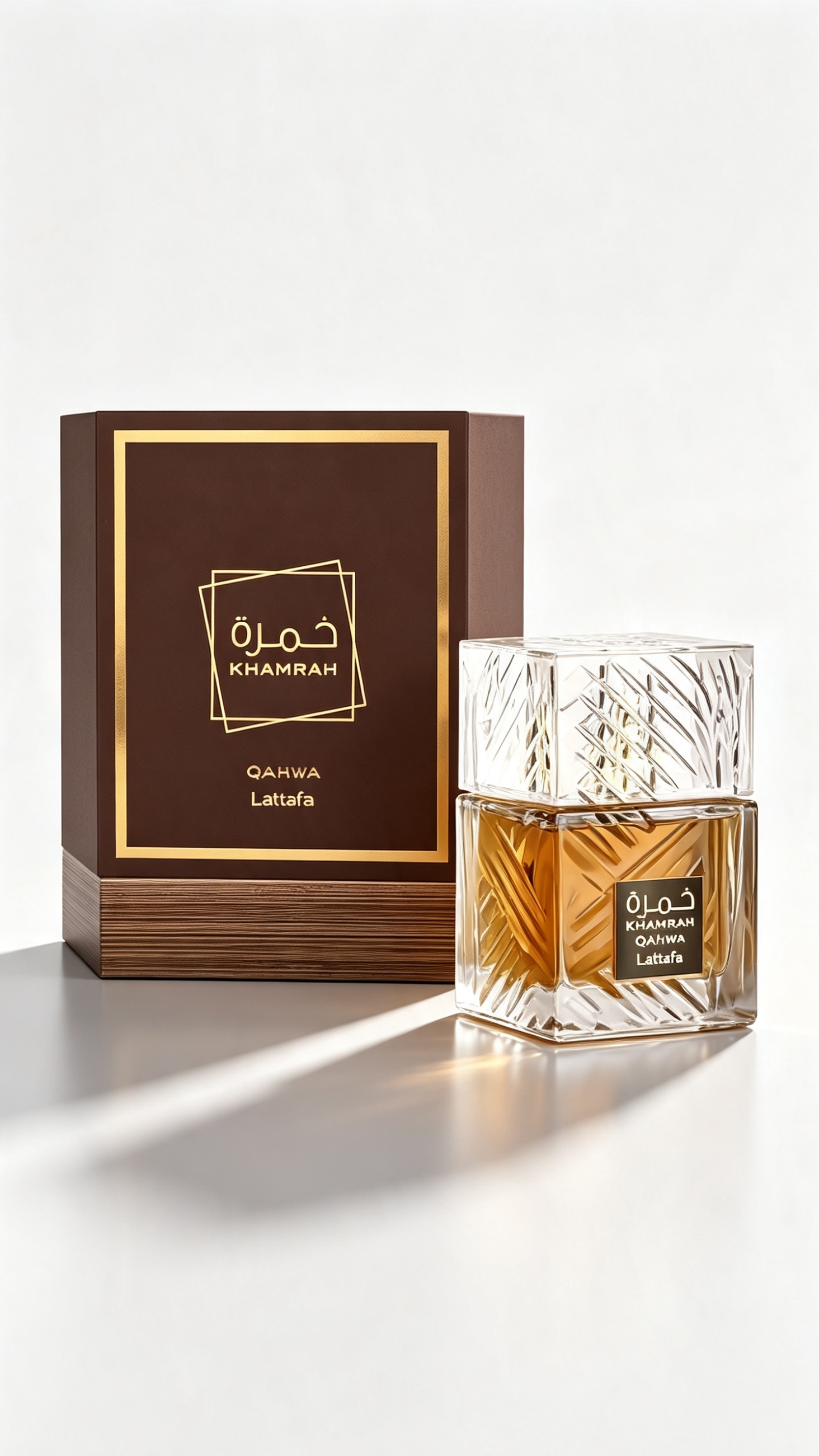 Lattafa Khamrah Qahwa.